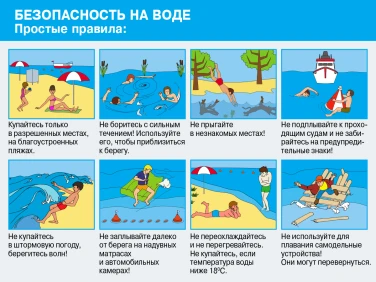 Памятка: правила поведения на воде 2026